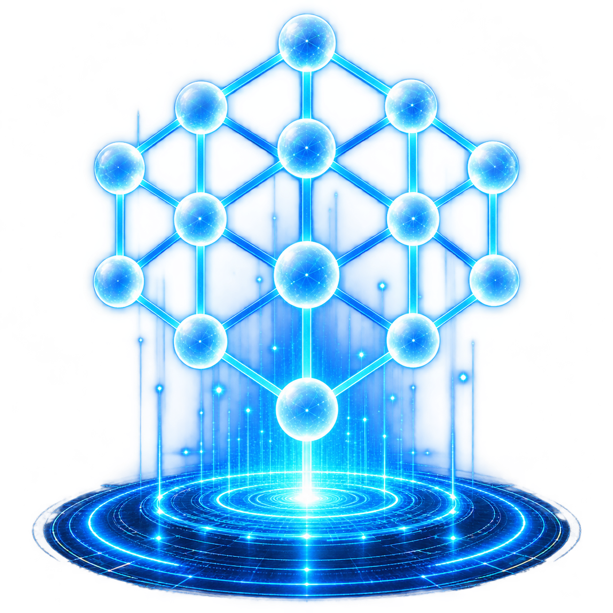 Avorex.ai yapay zeka hologramı
